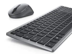 Dell Multi-Device Wireless Keyboard and Mouse Combo | Titan Grey Color | 3 Years Limited Warranty