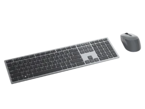 Dell Premier Wireless Keyboard and Mouse Combo | Titan grey Colour | 3 years Exchange Service