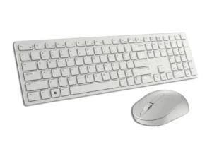 Dell Pro Wireless Mouse and Keyboard | White Color | AAA Battery