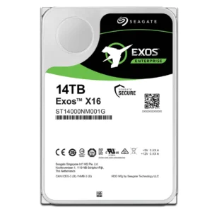 Seagate Exos X16, 14 TB Internal Hard Drive, 7200rpm